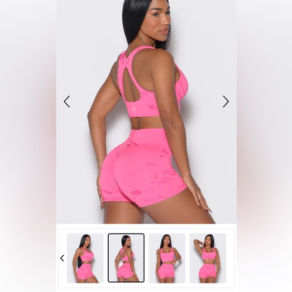 *NEW* SQUARE NECK BRA 
Pink Marble Square Neck Bra Size XL (runs small) - Picture 5 of 9